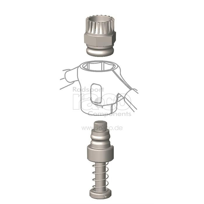 Cyclus Tools Bottom Bracket Tool - Shimano BB -7700/6500/5500 - ebiketech