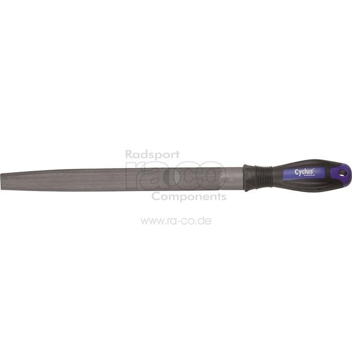 Cyclus Tools File Half-Round 250mm, plasthåndtak - ebiketech