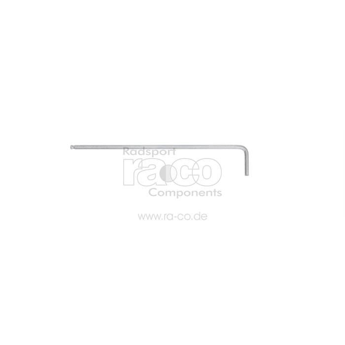 Cyclus Tools Hexagon Ball-End Wrench 3mm, Long Version 125x20mm - ebiketech