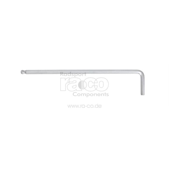 Cyclus Tools Hexagon Ball-end Wrench 6mm, Long Version 180x32mm - ebiketech