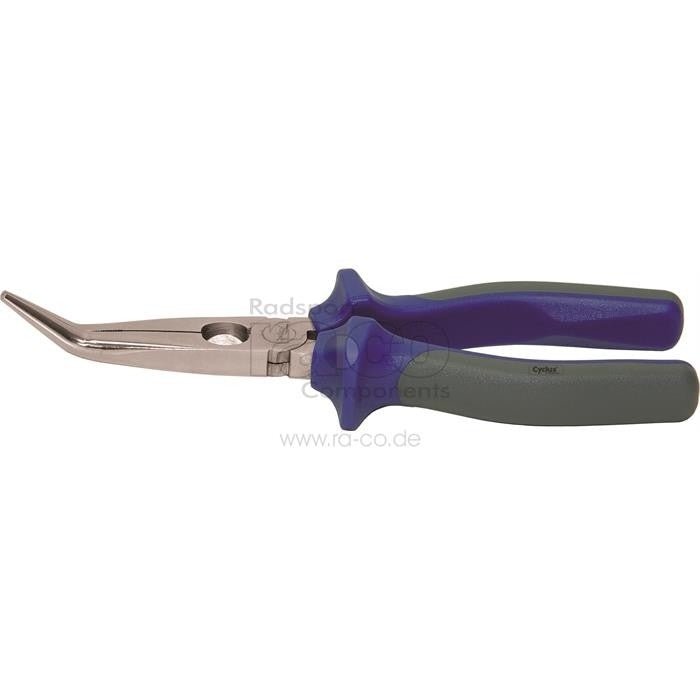 Cyclus Tools Long Nese Tang, Bent, 200 mm, Multicomponent Grips - ebiketech