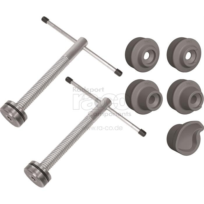 Cyclus Tools Repair Stand Spindel sett inkl. 5 Adaptere - ebiketech