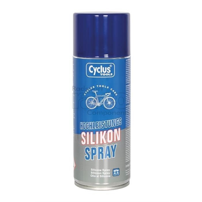 Cyclus Tools Silikonolje for generell smøring, 400 ml spray - ebiketech