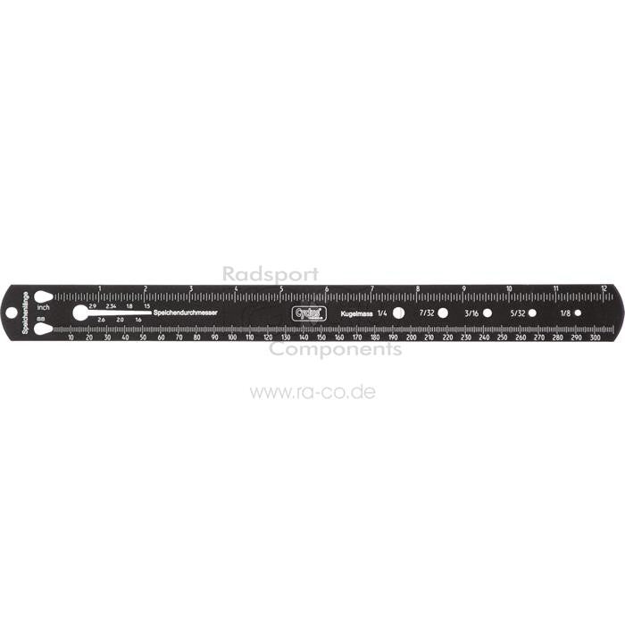 Cyclus Tools snakket hersker, aluminium - ebiketech