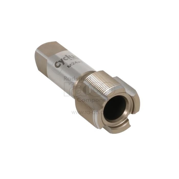 Cyclus Tools Tap and Die for Cutting Internal Crank Thread M24x1 - ebiketech