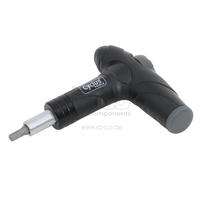 Cyclus Tools Torque T-Wrench | Justerbar 4, 5, 6 nm | inkludert 3 mm, 4 mm, 5 mm, tx25 biter - ebiketech