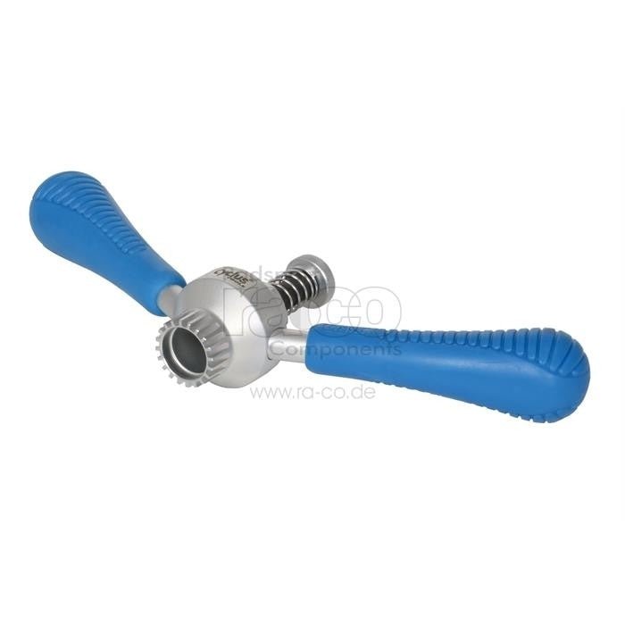 Cyclus Tools Workshop Bottom Bracket Tool With Handles Shimano 20-Tooth Cartridge BB-un 51/71/72 - ebiketech