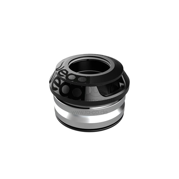 Deda 1 1/2 "headset s-dcr is52 | legering | svart | høyde 8,8 mm | kassett 45 ° x 45 °, konisk gaffel 1 1/8" + 1 1/2 " - ebiketech