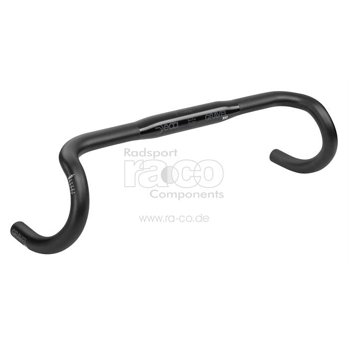 DEDA GRAVEL 100 RHM | Race / Gravel styr | Legering 7075 | Black (Bob) | 31,7 mm - ebiketech