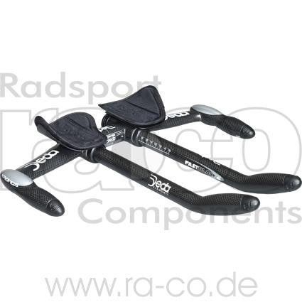 Deda Kronos | TimeTrial Bar with Rise Extensions | karbon ud finish | svart | 31,7 mm | 420 mm | 595 g | 1 1/8 " - ebiketech