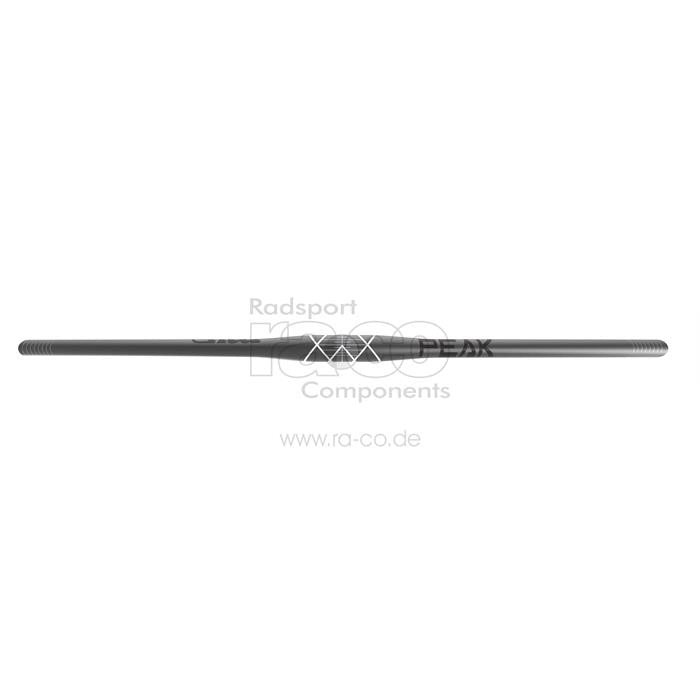 Deda Mud Peak | Flat MTB styrer | Legering 6061 | Svart Matt | 31,7 mm | 780 mm | 220 g - ebiketech