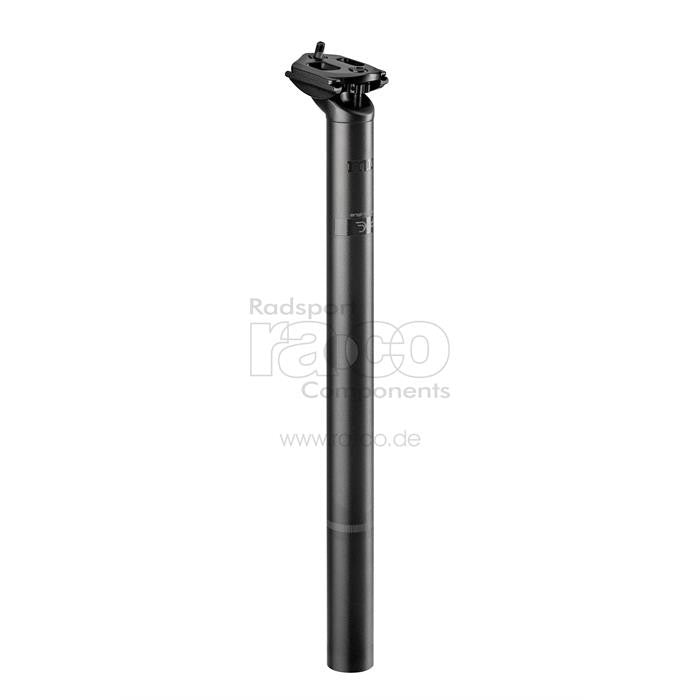 Deda Mud Peak Seat Post | legering | 27,2 mm | Lengde 400 mm, forskjøvet 20 mm | Polish on Black (POB) - ebiketech