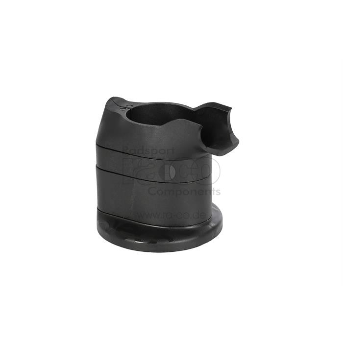 DEDA S-DCR Cover Kit 1 1/2 "56 mm | Spaceset for semi-intergrated Routing S-DCR | Svart | for null1 og 2 stilker - ebiketech