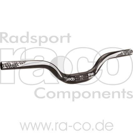 Deda Street Issimo | Fixie styr | Legering 6061 | Svart Matt | 31,7 mm | 460 mm | 190 g - ebiketech