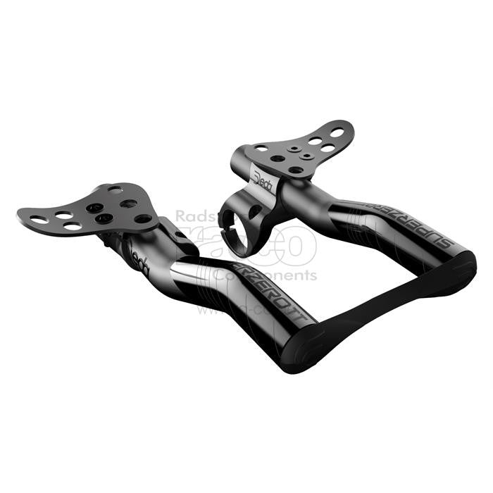 Deda Superzero TT | Time Trial Cockpit | legering | Svart (POB) | 31,7 mm - ebiketech
