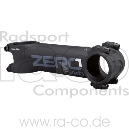 Deda Zero 1 Race STEM | legering | Black (Bob) | 1 1/8 ", 82 °, 31,7 mm - ebiketech