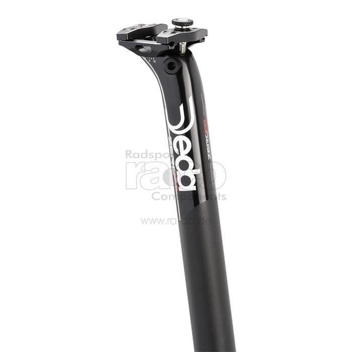 Deda Zero 100 Seat Post | legering | 31,6 mm | Lengde 350 mm, forskyvning 12 mm | Svart blank - ebiketech