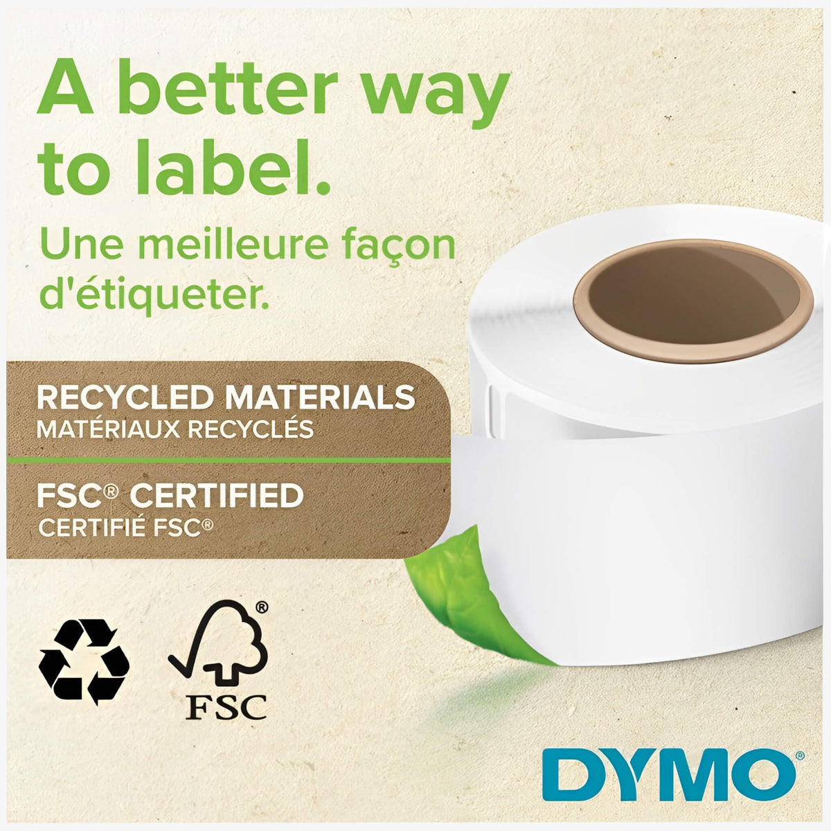 Dymo LabelWriter 4XL Ekstra store fraktetiketter 104x159mm (UPS) 220 stk. S0904980 - ebiketech