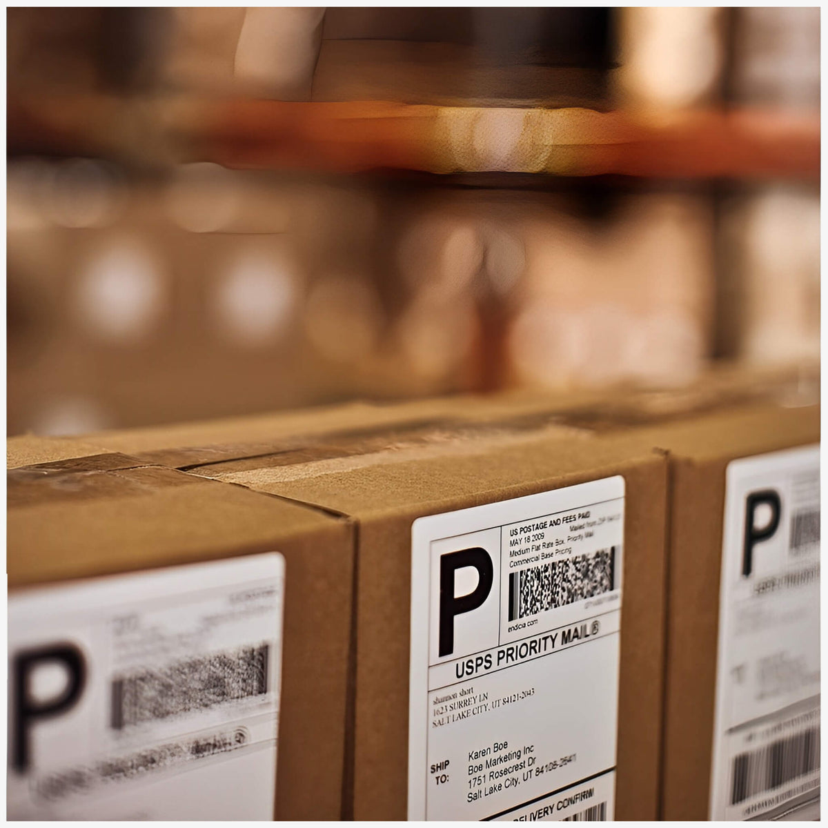 Dymo LabelWriter 4XL Ekstra store fraktetiketter 104x159mm (UPS) 220 stk. S0904980 - ebiketech