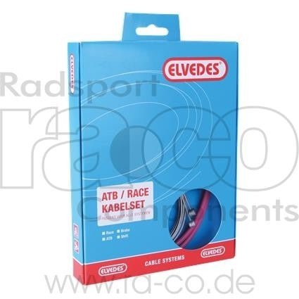 ELVEDES ATB / RACE BRAKE CABEL SET | inkl. ytre foringsrør, kabel og heter - ebiketech