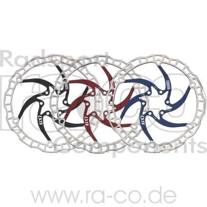 ELVEDES BRAKE DISC LX18 ROTOR | 180 mm | 6 bolt | Rustfritt stål | 112 g - ebiketech