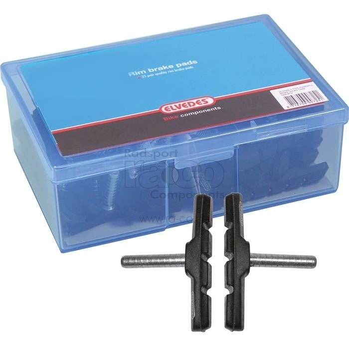 ELVEDES BRAKE PADS PAR for Cantilever -bremser 70 mm | (6812-boks) | 25 stk par - ebiketech