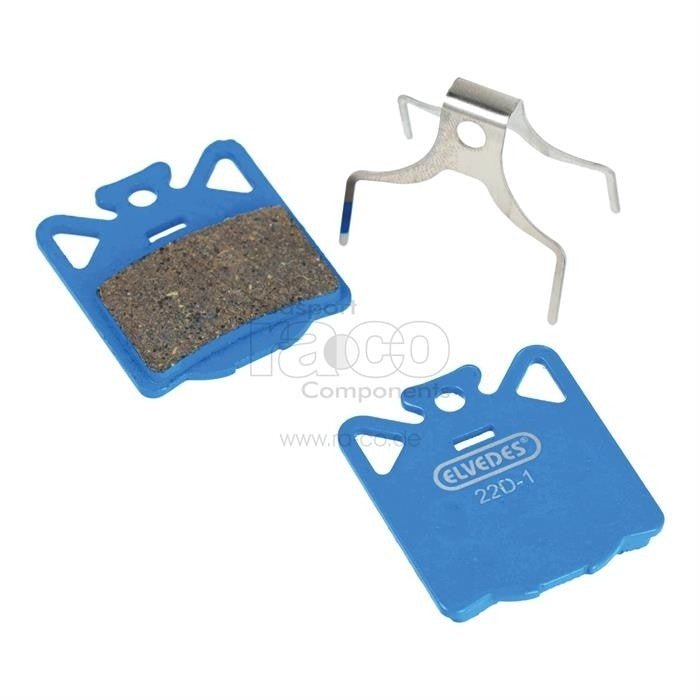 ELVEDES DISC BRAKE PADS ORGANISK | Tilgjengelig for flere merker - ebiketech