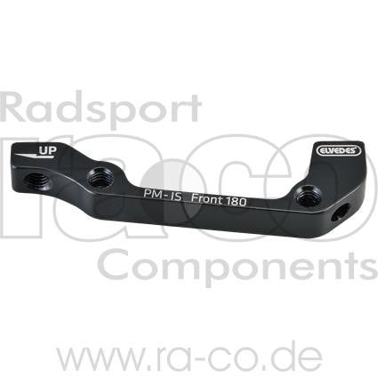 ELVEDES er skivebrems foran og bak adapter | for pm å være gaffel og ramme | foran 180 mm + bak 160 mm - ebiketech