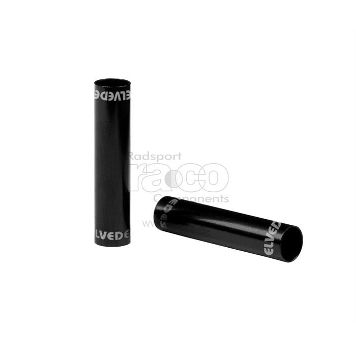 ELVEDES Extension Ferrule | 4,3 mm | Legering, svart | 25 stk. - ebiketech