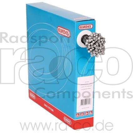 ELVEDES MTB BRAKE CABLE DISPENSER BOX, Rustfritt stål Slick | 100 stk - ebiketech