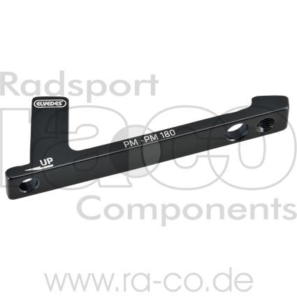 ELVEDES Postmount Disc Brake Front Adapter | for pm til pm | fra 140 mm til 160 mm / 160 mm til 180 mm - ebiketech