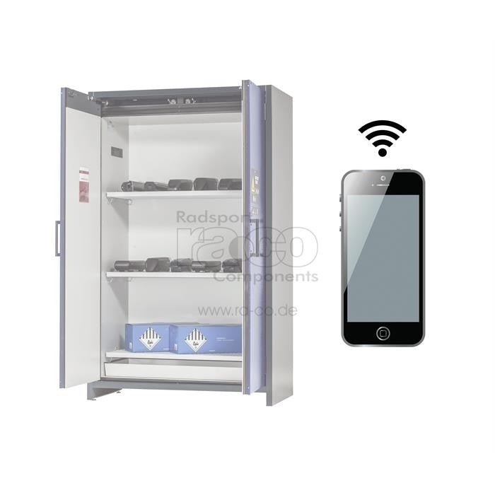 Fjernsignaleringsmodul for ASECOS Cabinets K2, K3, K9 | Alarmvarsel via SMS over mobilnettet - ebiketech