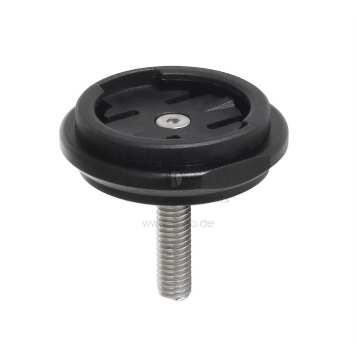 Foran stilkhette med Garmin Mount | svart - ebiketech