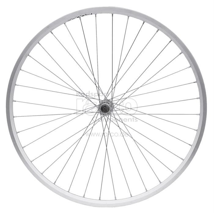 Forhjul 28 "| Clincher Rim | QR, ZAC2000 Rim Silver, Shimano Deore Hub Silver - ebiketech