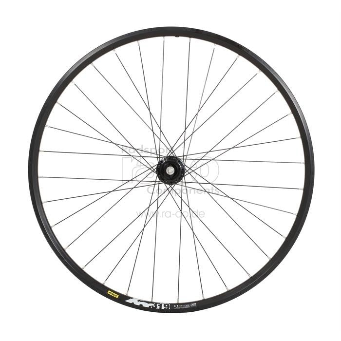 Frakthjulskive 28 "| Clincher Rim | QR, Mach 1 Neo Rim Black, Son Disc CL Dynamo Hub Black, Centerlock - ebiketech