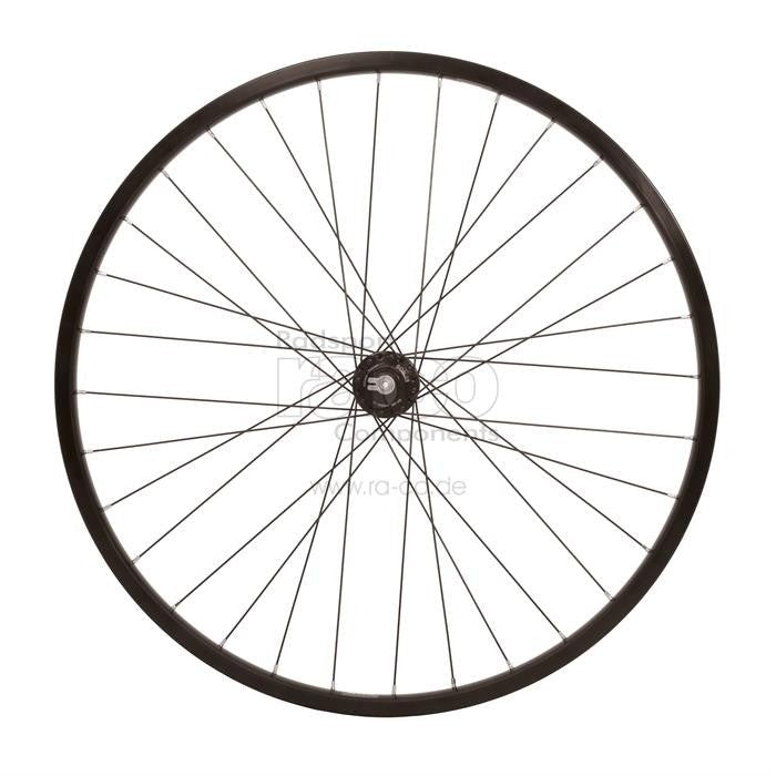 Frakthjulskive 28 "| Clincher Rim | QR, Ryde Andra Rim Black, Son Disc CL Dynamo Hub Black, Centerlock - ebiketech