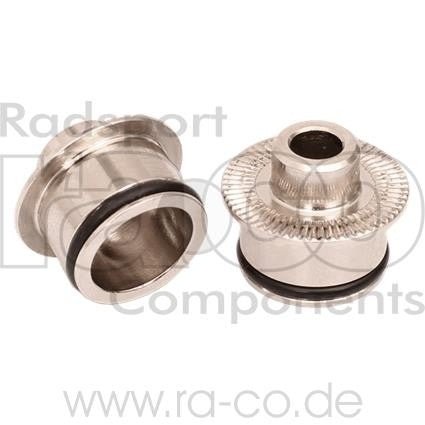FULCRUM ADAPTER | Fra HH15 til QR | For MTB / Road-Disc Hub | 1 par | RM11-taqr - ebiketech
