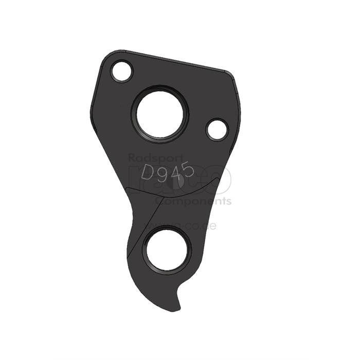 Gear Hanger Pilo for Airborne, Bianchi, Bottecchia, Da Bomb, Fuji, KHS, Kellys, Nukeproof, Orange | D945 - ebiketech