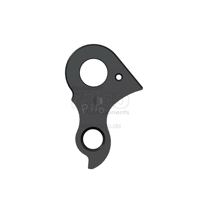 Gear Hanger Pilo for Bianchi, Conway, Motobecane, Reiju, Rose, WRC | D966 - ebiketech