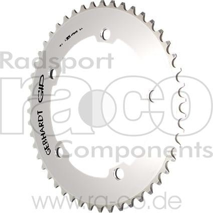 Gebhardt Ch Time Trial Chain Ring | sølv - ebiketech