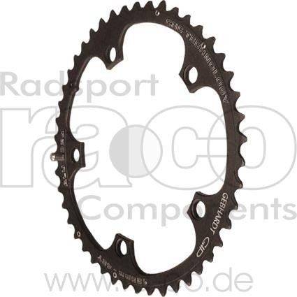 Gebhardt CNC CC Chain Ring inkl. Skiftende pinner - Record/Chorus/Centaur/Veloce U.T. | svart - ebiketech