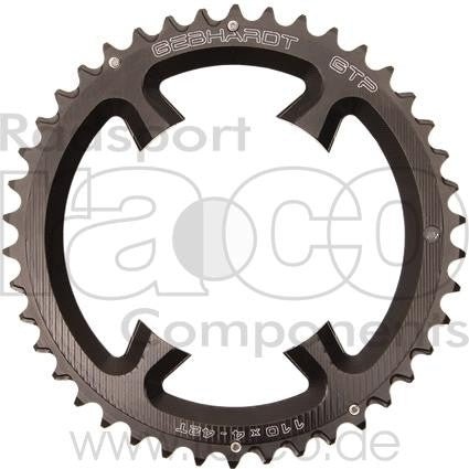 Gebhardt CNC Chain Ring inkl. Skiftende pinner - Ultegra 6800 11s | svart - ebiketech