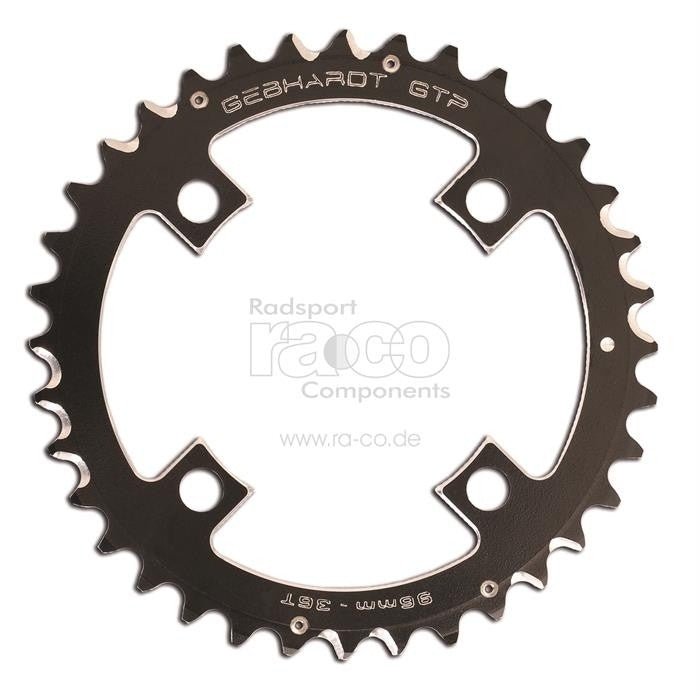 Gebhardt CNC Chain Ring | svart - ebiketech