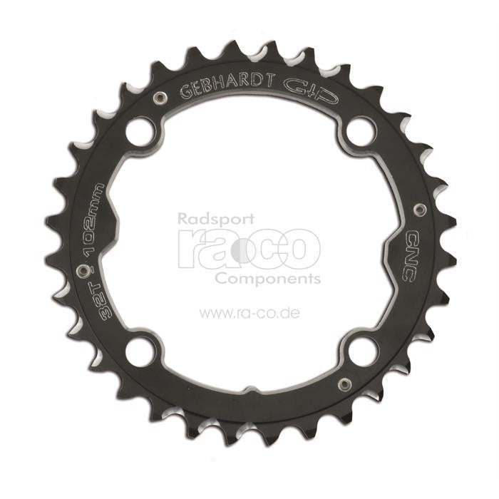 Gebhardt CNC XTR 960 kjede ring inkl. Skiftende pinner | svart - ebiketech