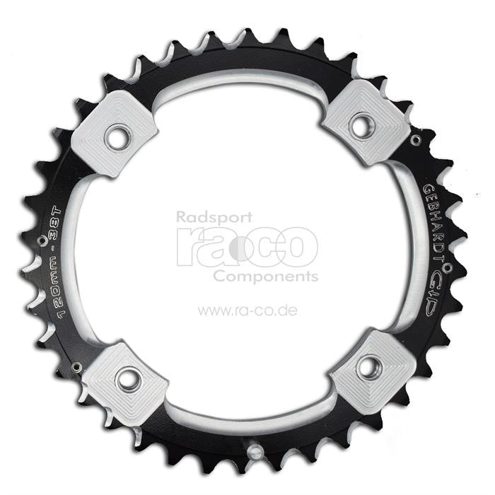 Gebhardt CNC XX Chain Ring | svart - ebiketech