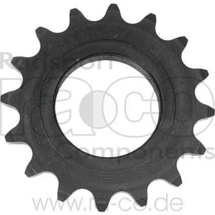 Gebhardt skrue tannhjul aluminium | bred, 3 mm (1/2 "x 1/8") | svart - ebiketech