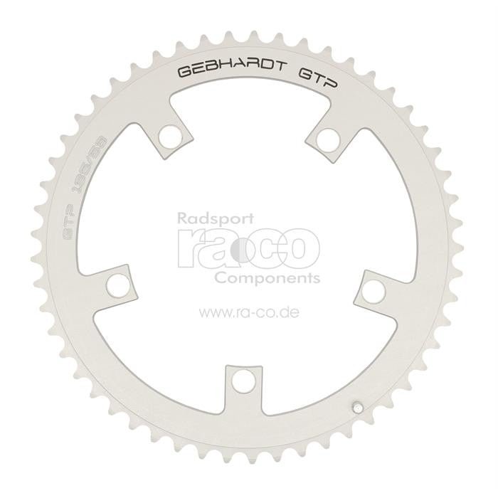Gebhardt spor 1/2 "x 1/8" kjede ring | sølv - ebiketech