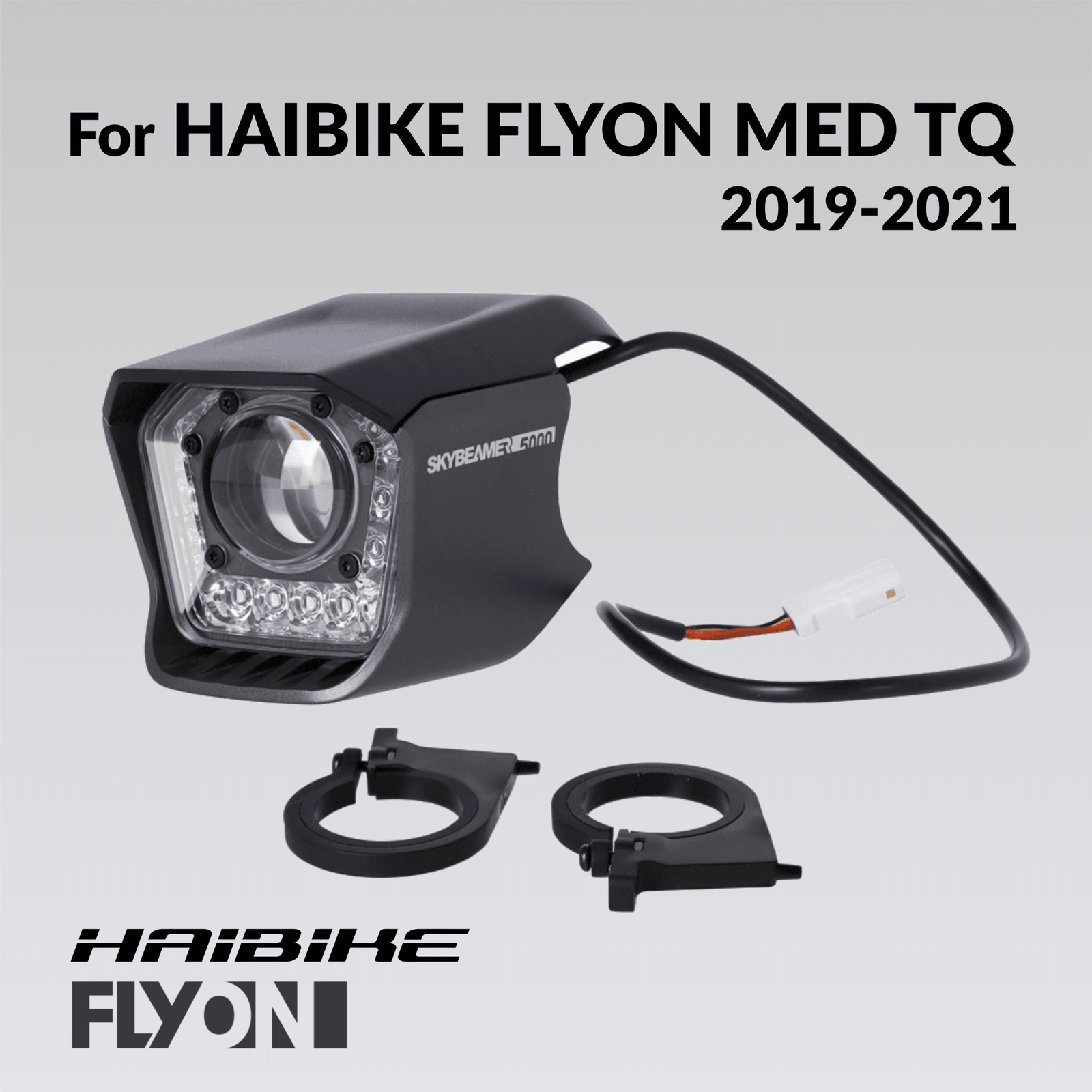 Haibike FLYON Skybeamer 5000 frontlys (over 5 000 lumens) – SE OG BLI SETT! - ebiketechnology