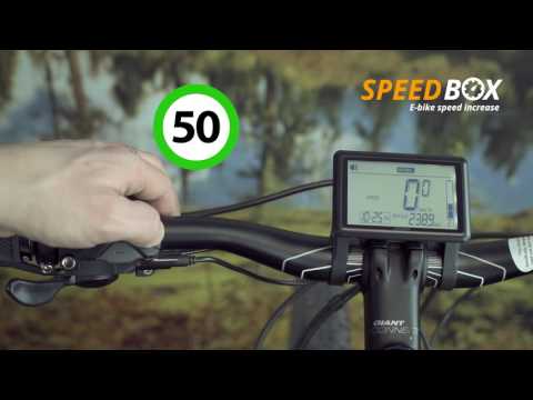 SpeedBox 2.0 for Giant 2015/2016 - Innebygd skjult elsykkeltrim som opphever 25 km/t sperren
