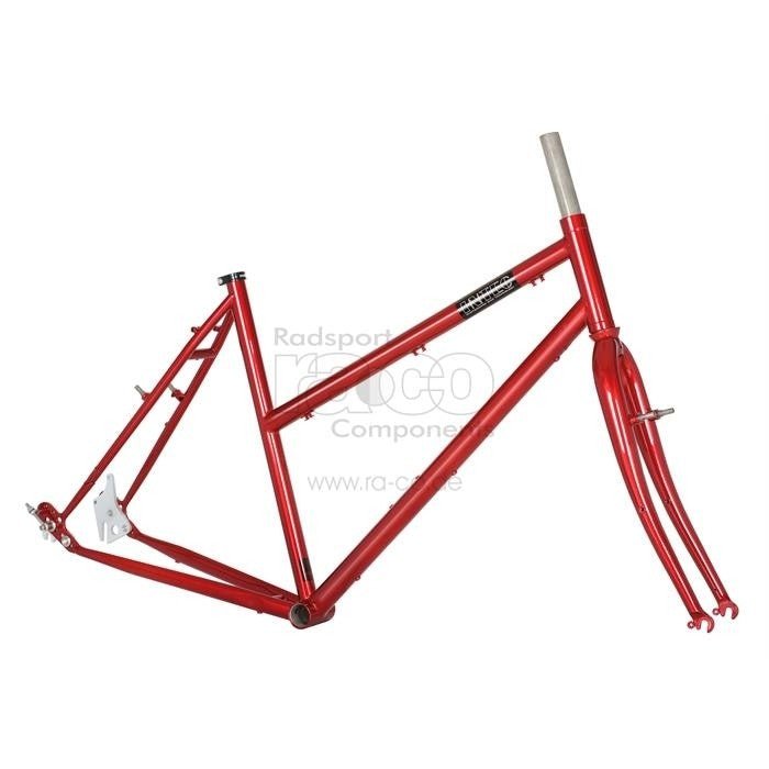 Intec T10 | rammesett | 28 "Stålramme inkl. Gaffel | Cantilever | Gates/Rohloff - ebiketech